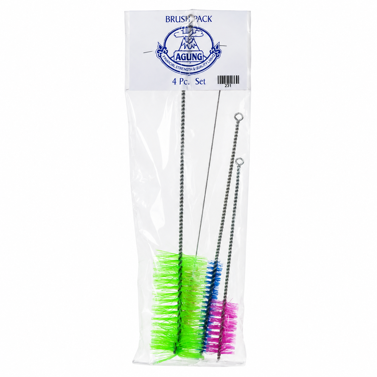 Agung 4pc Brush Kit