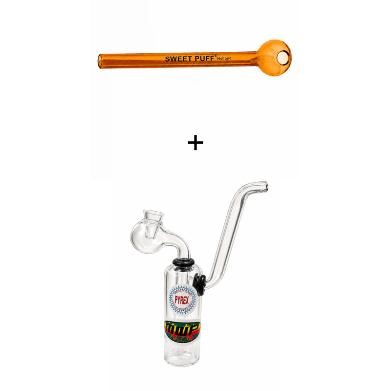 Traveller Sweet Puff Pipe & Water Pipe Bundle