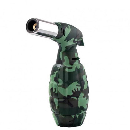 Camouflage Longstar Flamethrower Grenade Giant Jet Lighter Green Camouflage