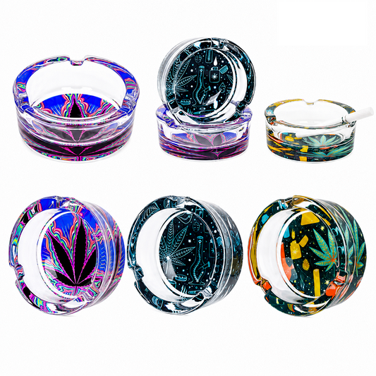 Glass Ashtray 8.5cm