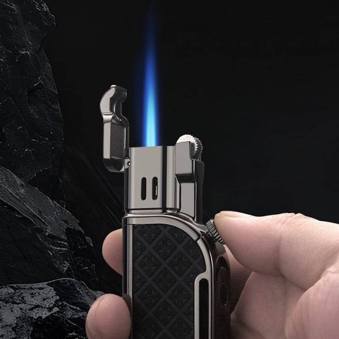 Honest Metal Jet And Soft Dual Flame Flint Lighter