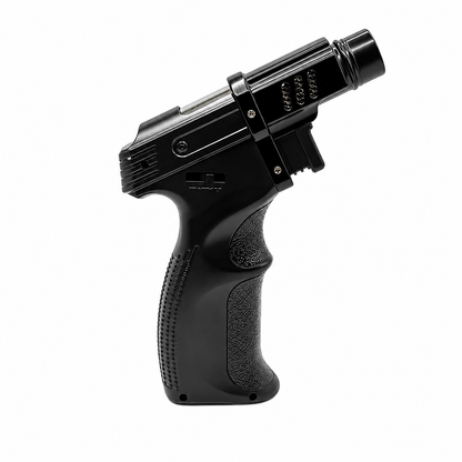 Honest Hand Gun Single Flame Jet Lighter