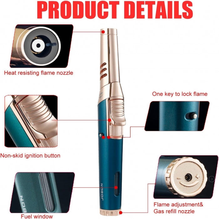 Jobon Adjustable Head Jet Flame Lighter