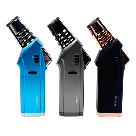 Jobon Large Refillable Single Jet Lighter 14cm