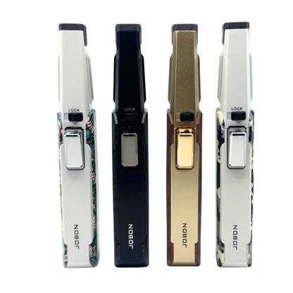 Jobon Zinc Alloy Adjustable Jet Flame Lighter 17cm