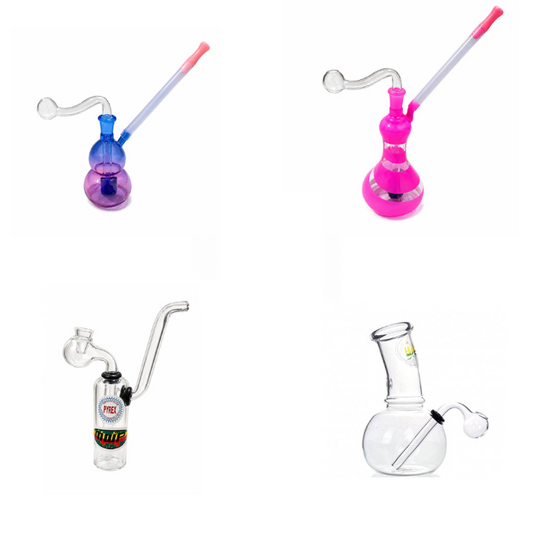 Mixed Designs Glass Water Pipes