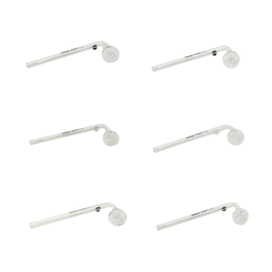 Sweet Puff Glass Pipe 16cm