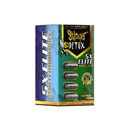 Stinger 5x Elite Combo (Drink+Caps)