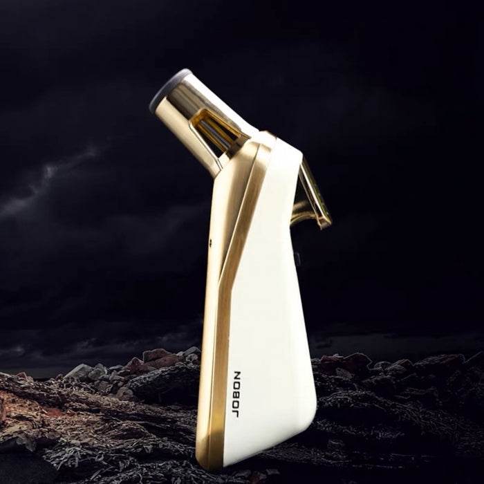 Jobon Butane Torch Lighter – Blue Flame white