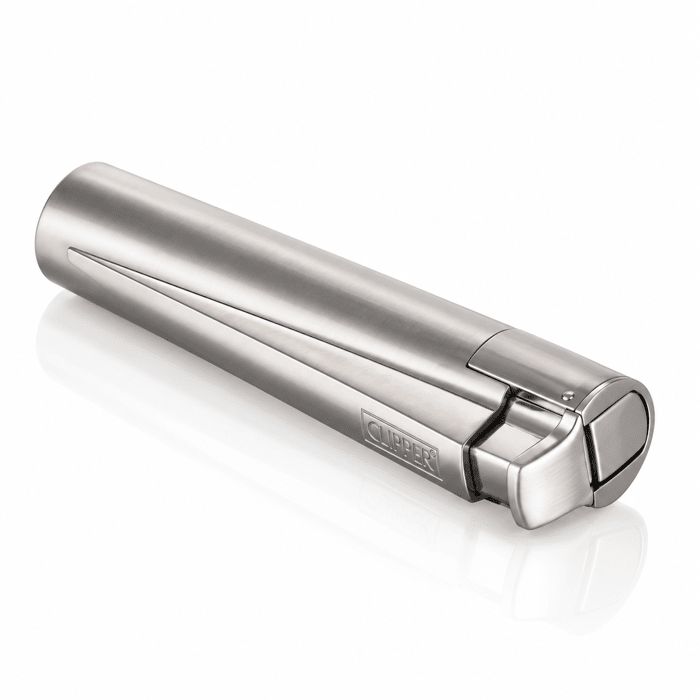 Clipper Metal Jet Lighter With Case