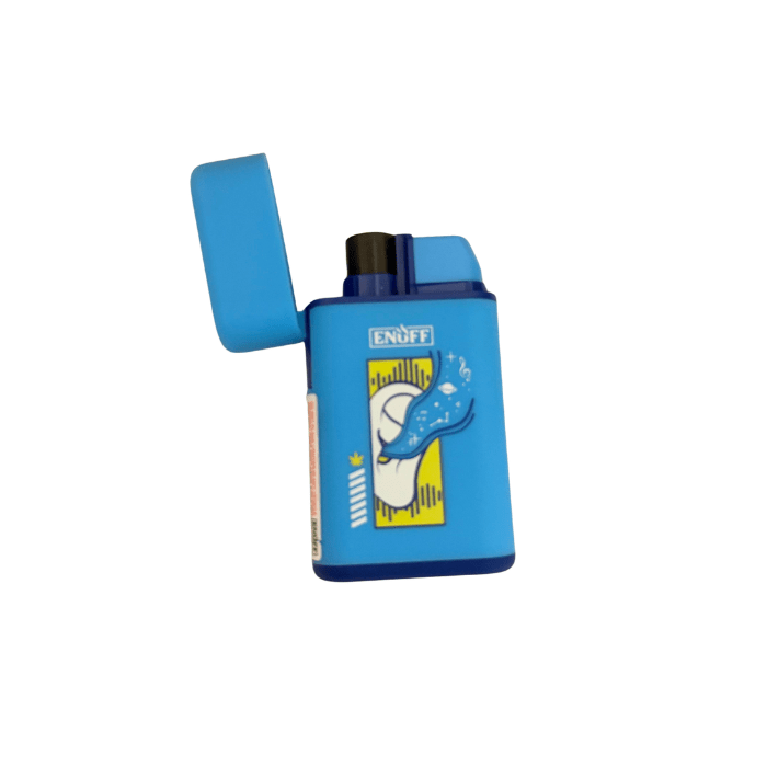 Enuff Rubberised Jet Lighter 7cm Blue
