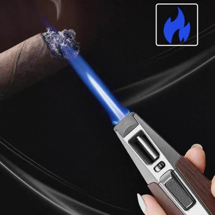 Jobon Zinc Alloy Butane Torch Lighter – Adjustable Jet Flame
