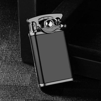 Jobon Classic Windproof Jet Lighter Gun Grey