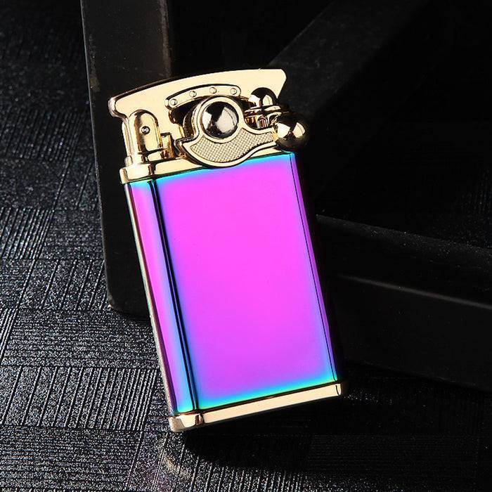 Jobon Classic Windproof Jet Lighter Rainbow