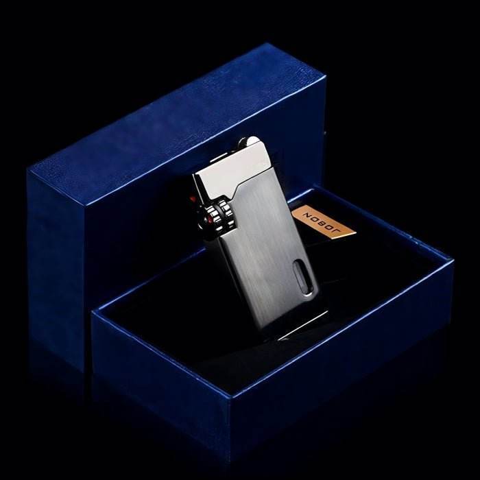 Jobon Double Flame Metal Butane Gas Jet Lighter