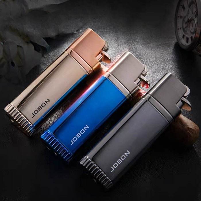 Jobon Flint Lit Twin Flame Jet Lighter
