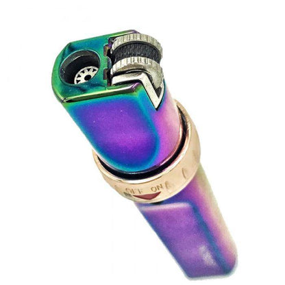 JOBON Flint Slim Jet Lighter Rainbow
