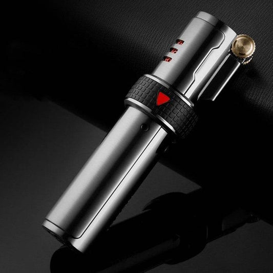 Jobon Flint Triple Jet Flame Lighter Grey