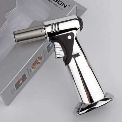 Jobon Multi Purpose Professional Jet Burner Torch Lighter Silver