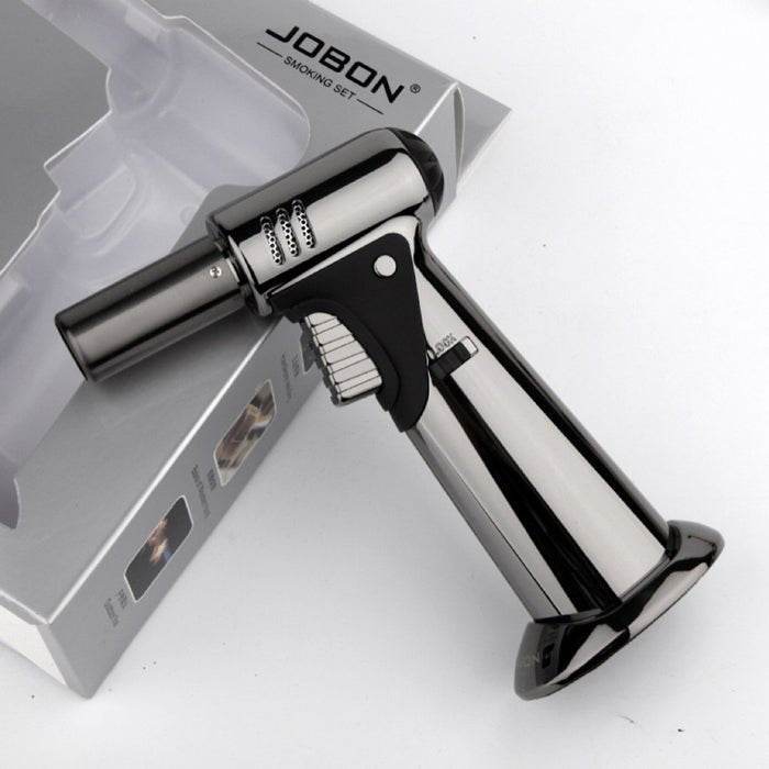 Jobon Multi Purpose Professional Jet Burner Torch Lighter Light Grey