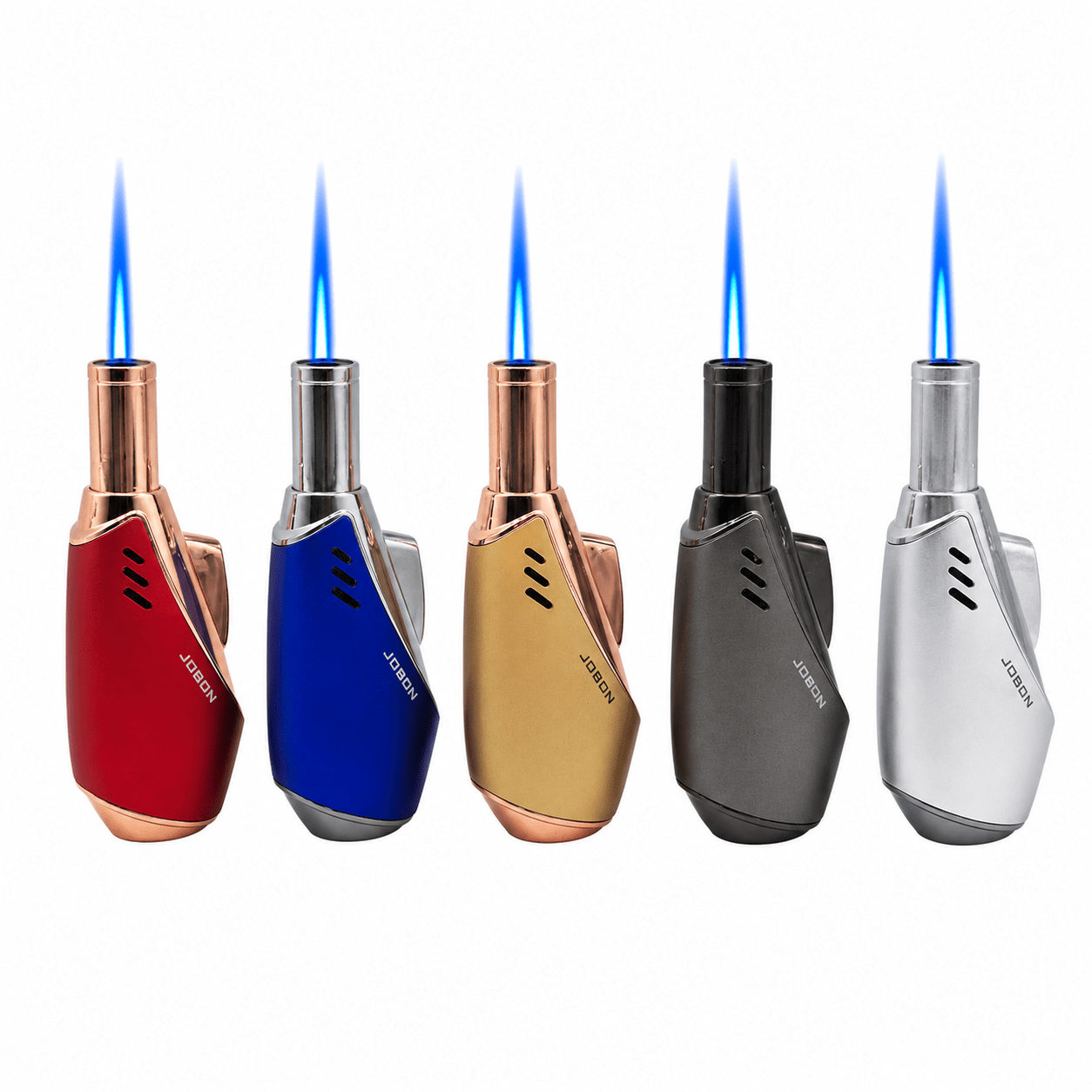 Jobon Vertical Egg Shape Jet Flame Lighter