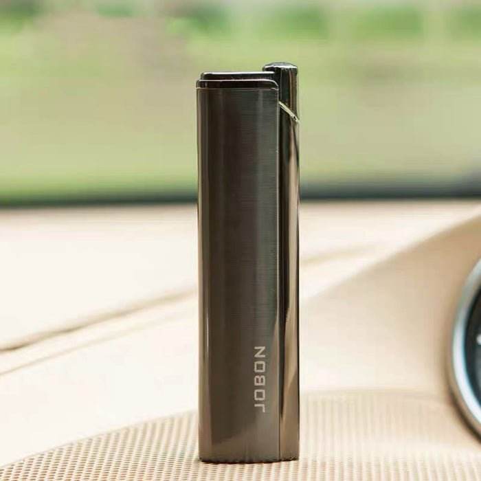 JOBON Windproof Hidden Jet Flame Lighter Grey