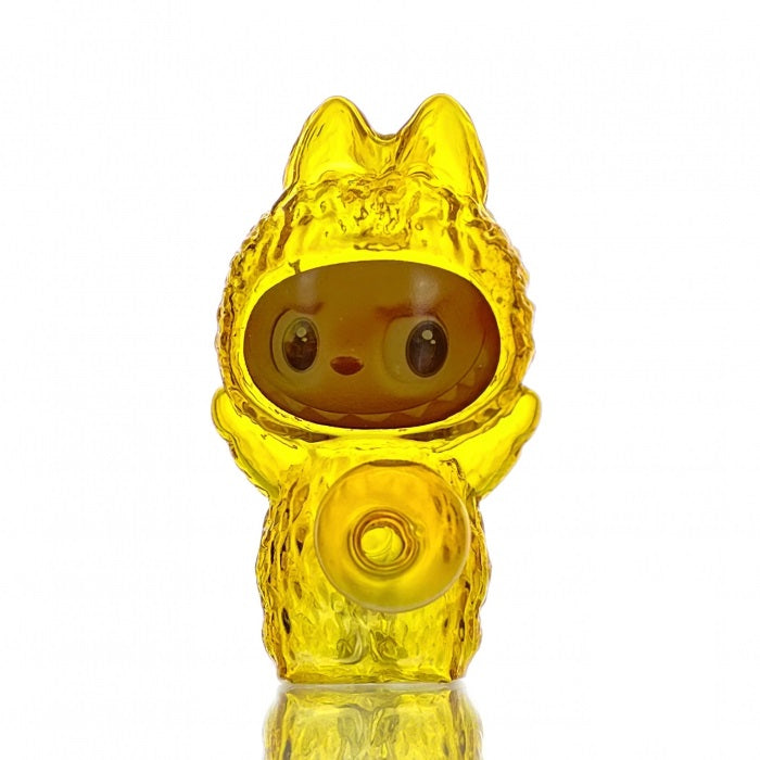 Labubu Mini Bubbler Glass Pipe 12cm