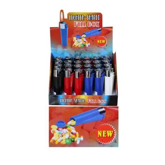 Lighter Shaped Pill Box