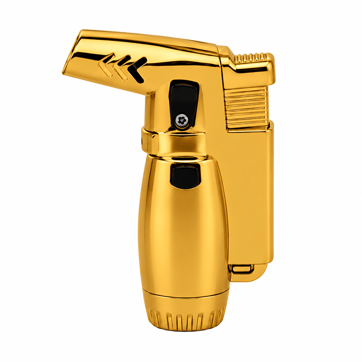 Metal Jet Lighter 7cm Gold