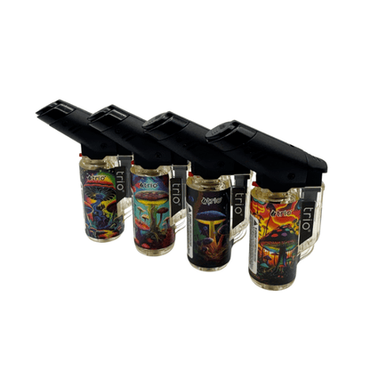Mushroom Windproof Refillable Jet Lighter