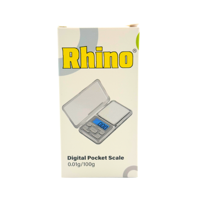 Rhino Digital Pocket Scale 0.01g – 100g Capacity