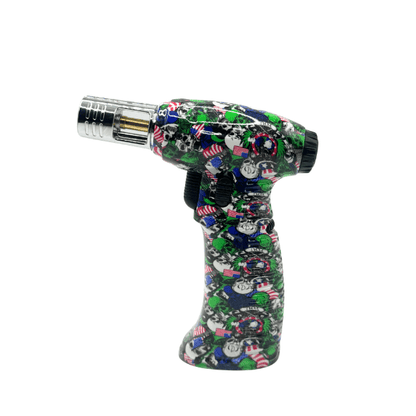 Single Jet Flame Standing Torch Lighter Skulls