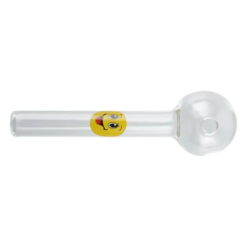 Smiley Face Glass Pipe 11cm
