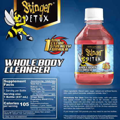 Stinger Whole Body Detox 1 Hr