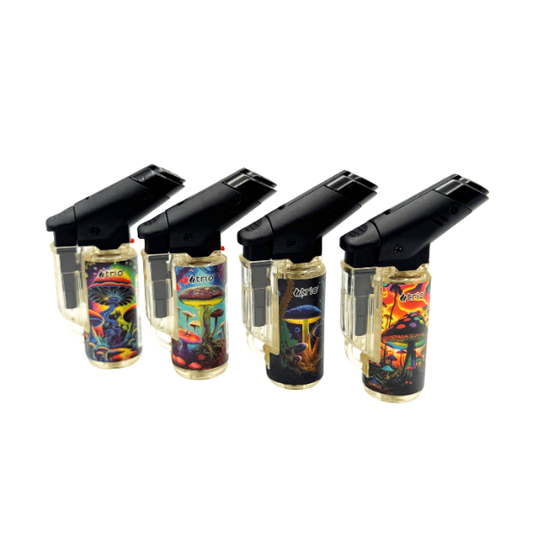 Mushroom Windproof Refillable Jet Lighter