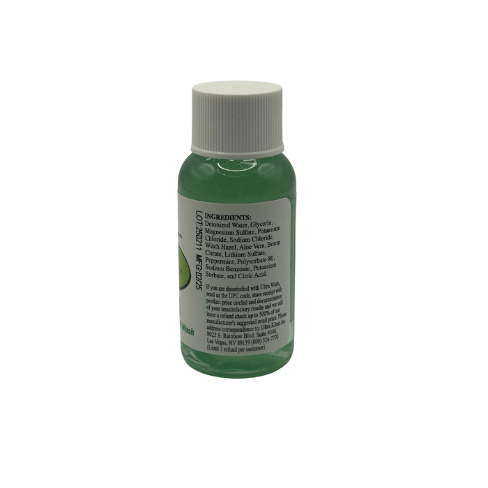Ultra Klean Ultra Wash Saliva Cleansing Mouthwash Detox 30mL - Bong Empire