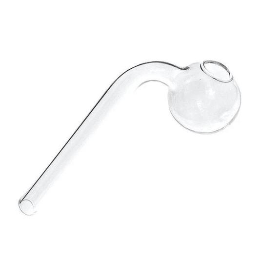 Vertical Curved Glass Pipe 11cm